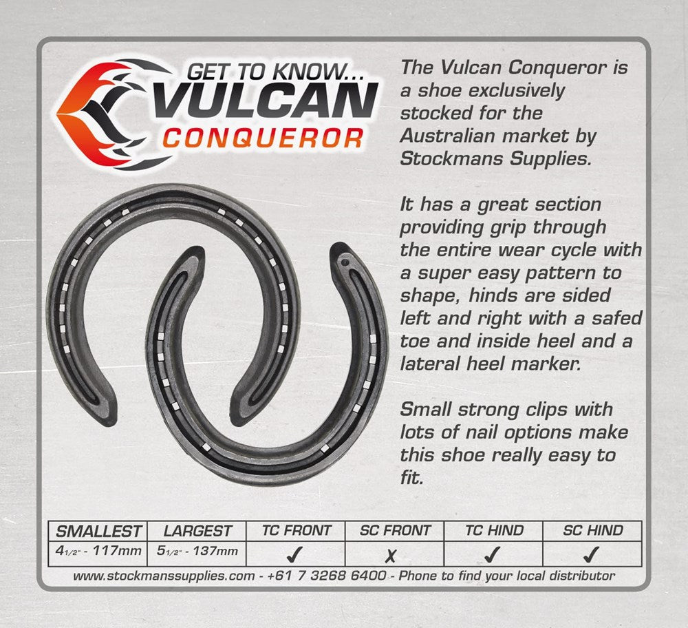 Vulcan Conqueror Hind Toe-Clipped